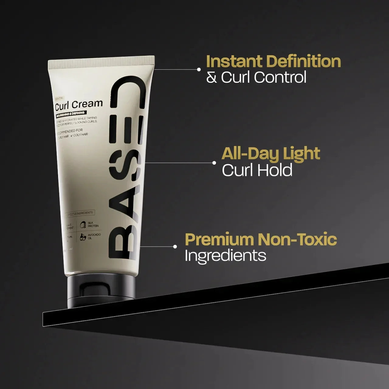 BASED Curl Cream Ingredients and Benefits