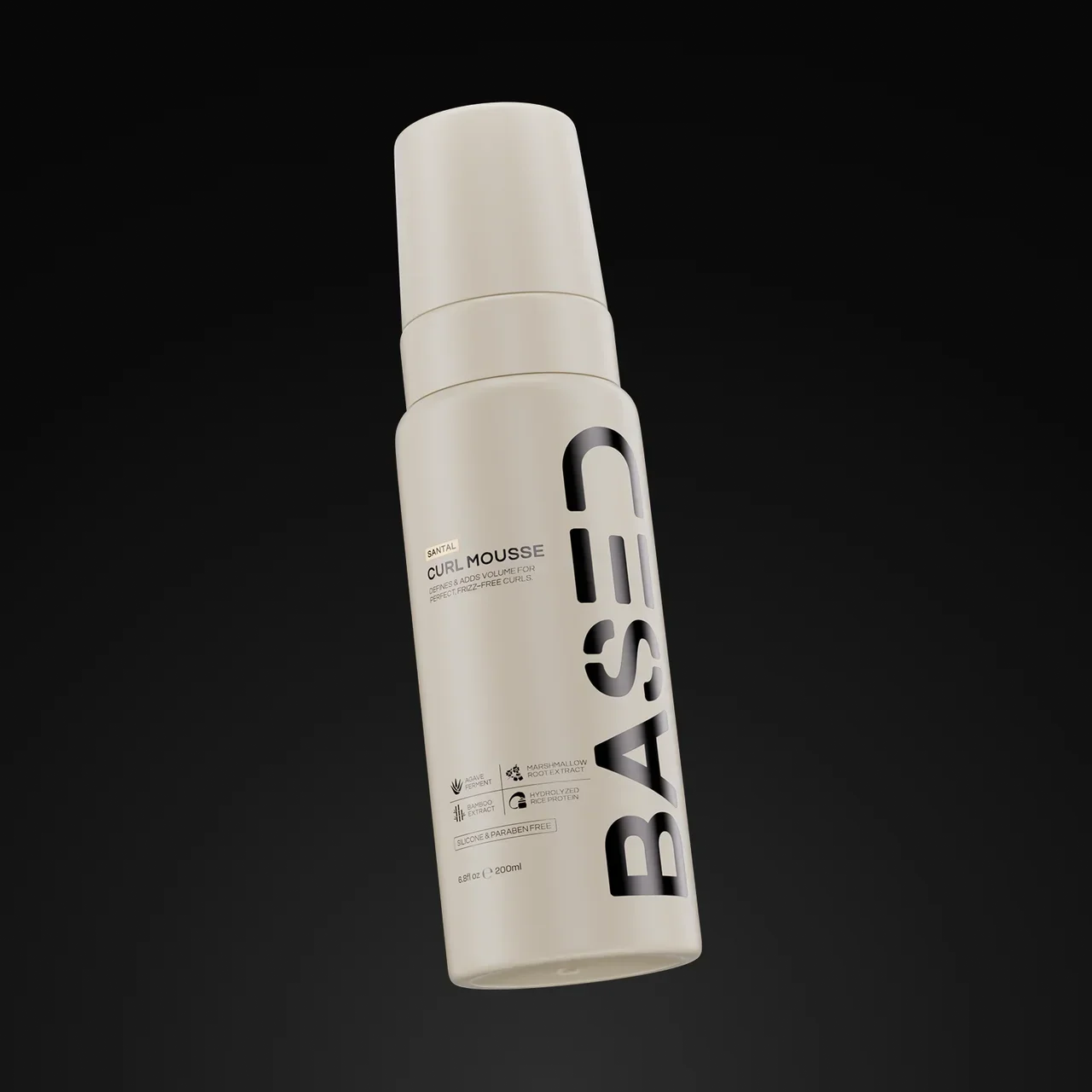 BASED Curl Mousse - Natural Curl Care Product for Men