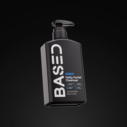 BASED Daily Facial Cleanser - Natural Face Cleanser for Men