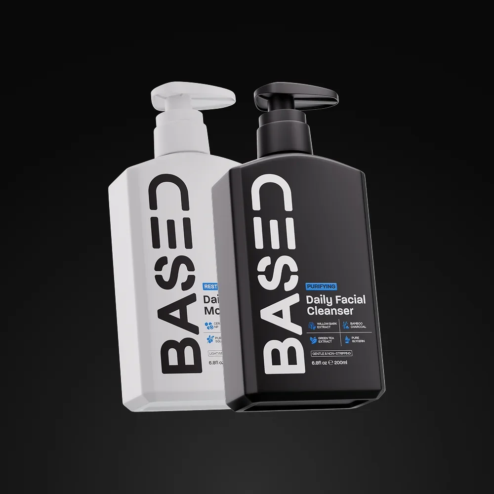 BASED Daily Skincare Duo - Premium Personal Care Product for Men