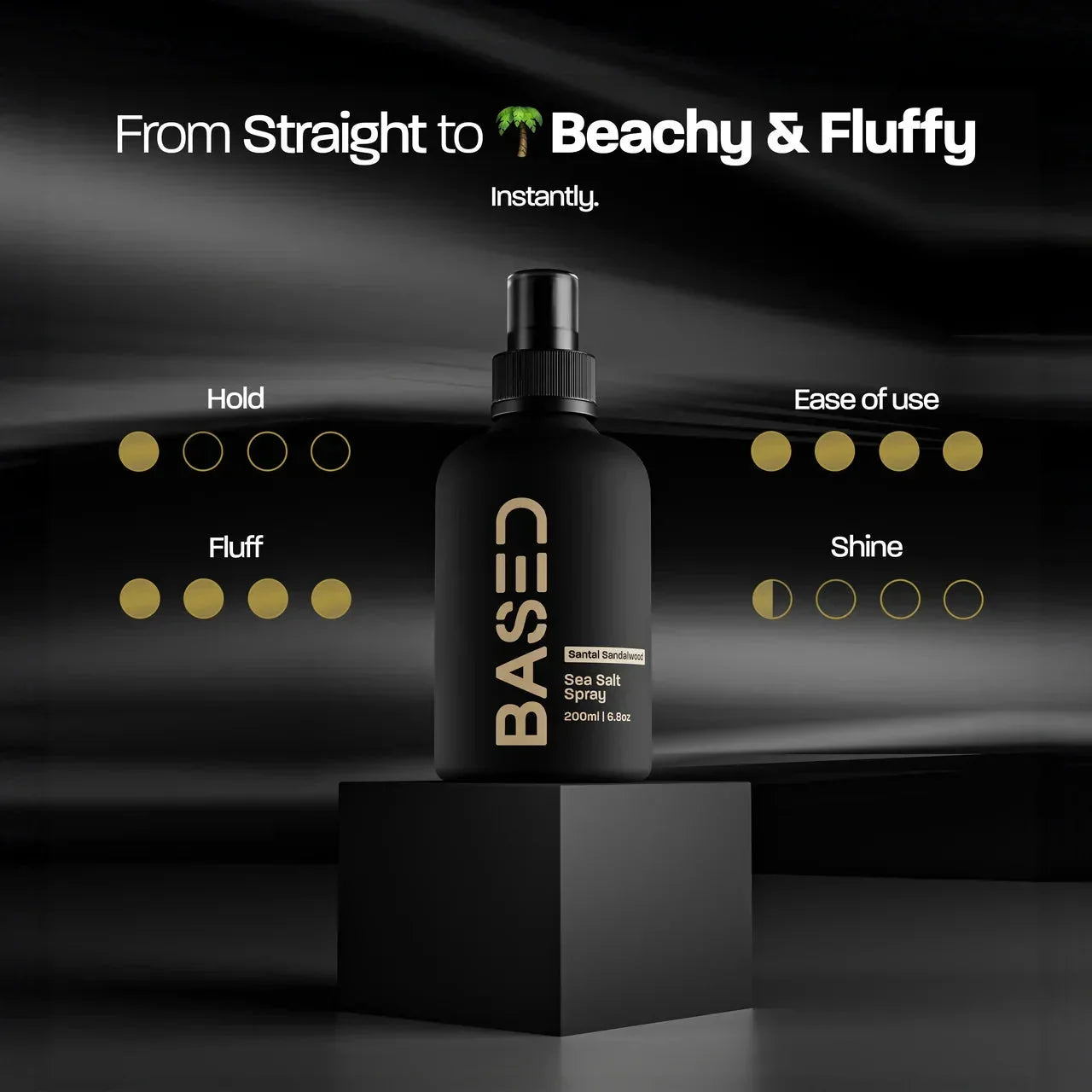 BASED Sea Salt Spray Alternative Angle View