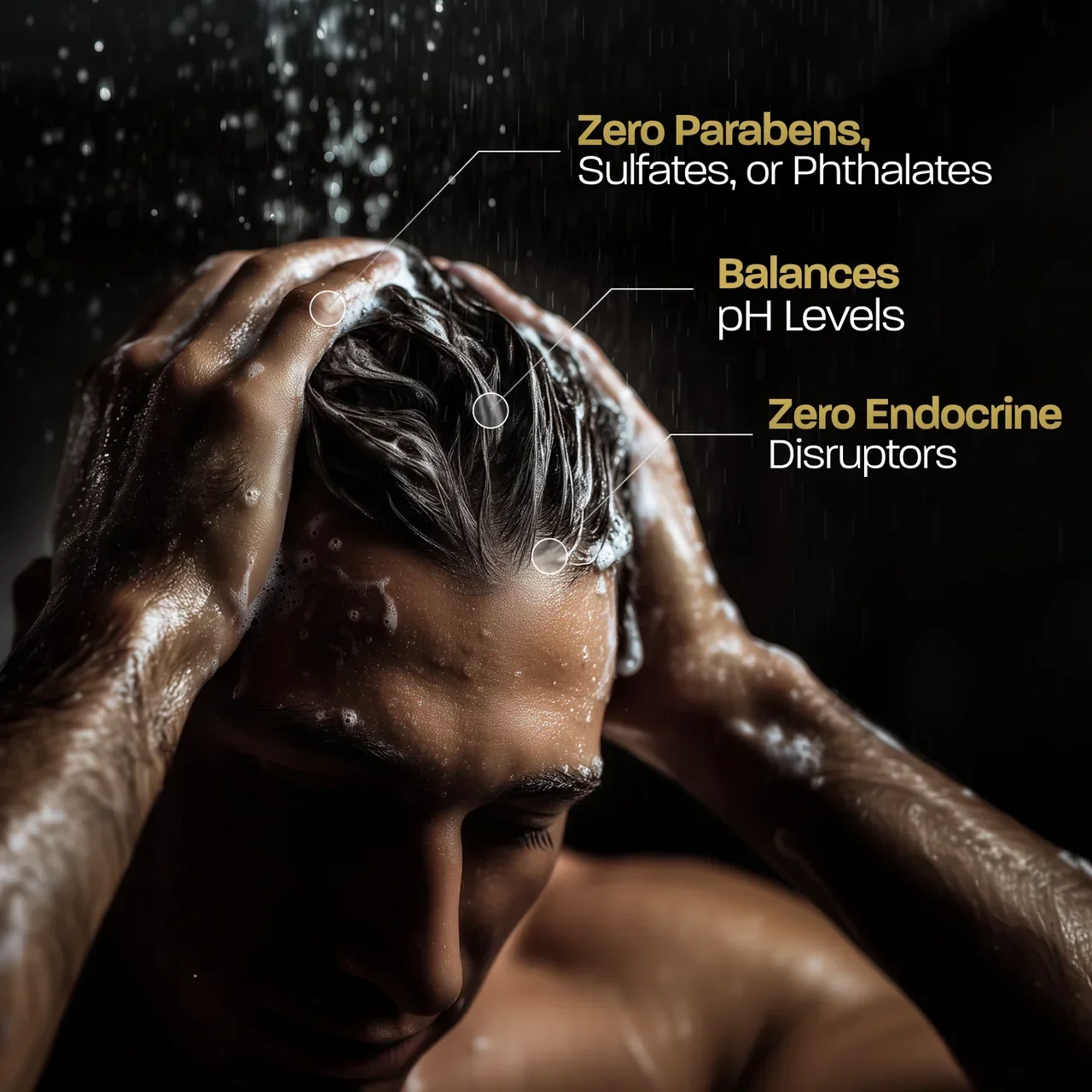 BASED Shampoo Product Detail Close-Up