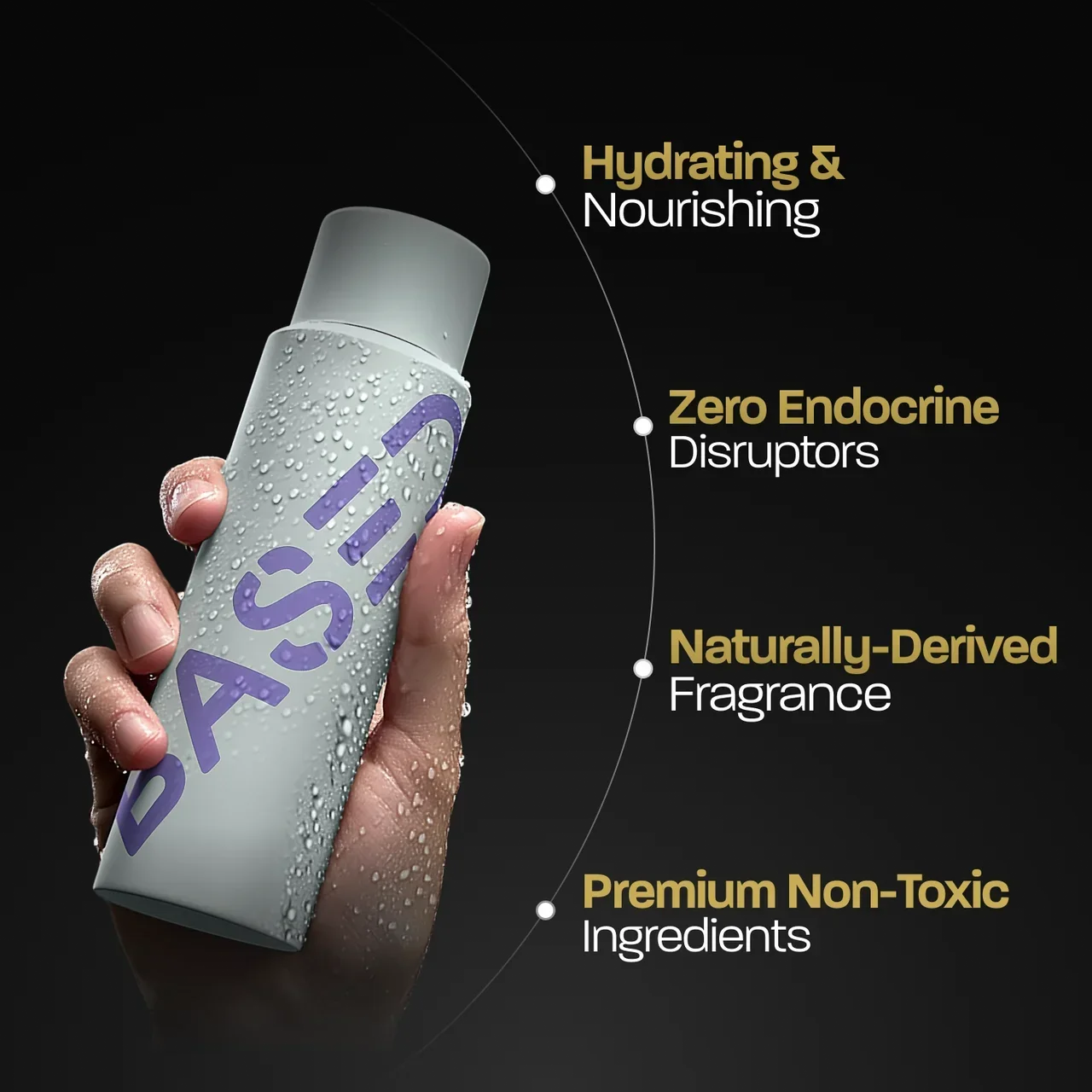 BASED Shower Duo Product Detail Close-Up
